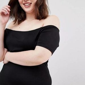 Pink Clove Off Shoulder Bodysuit